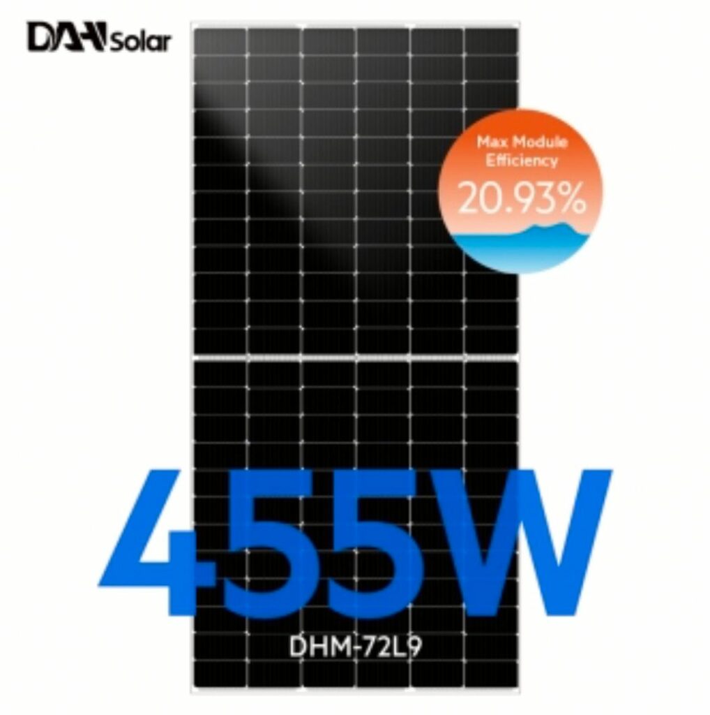 430-460W DAH Solar Modul DHM-72L9-455W PV-Modul